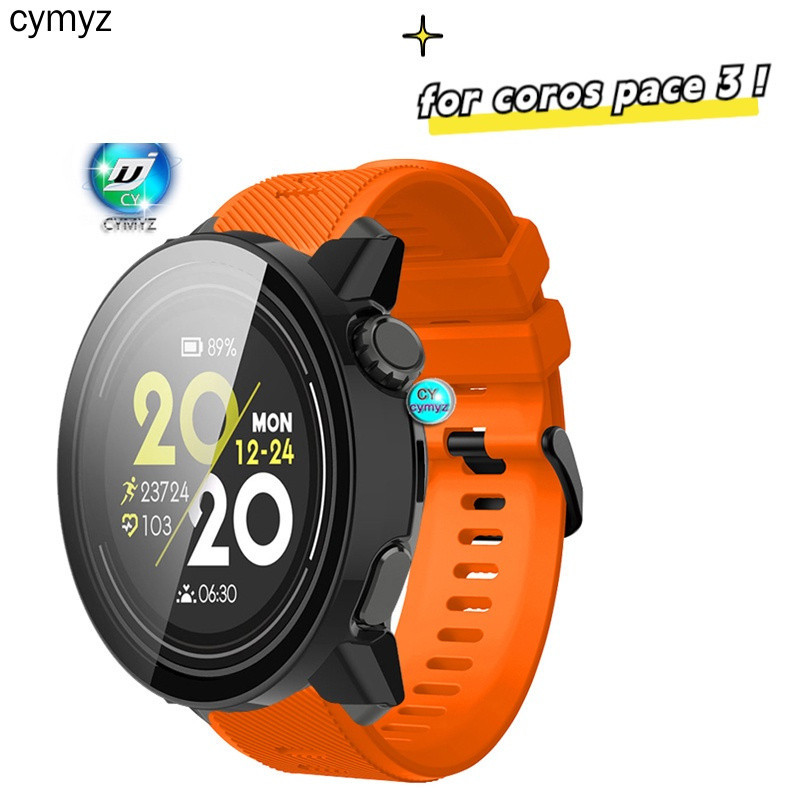 Coros pace 3 strap สายซิลิโคนสําหรับ coros pace 3 สายนาฬิกาอัจฉริยะ สายรัดข้อมือกีฬา coros pace 3 ca