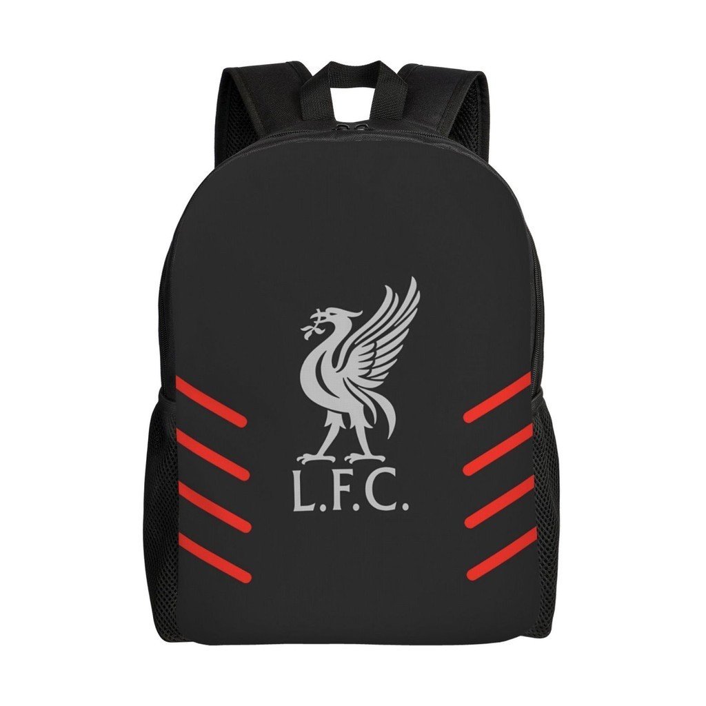 Liverpool กระเป๋าเป้สะพายหลังความจุขนาดใหญ่เดินทางพักผ่อนกระเป๋านักเรียนนักเรียน