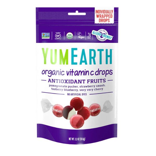 YumEarth Organic Hard Candies Vitamin C | ลูกอมแข็งออร์แกนิกวิตามิน C