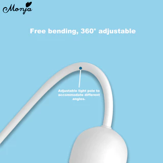 Monja โคมไฟต่อเล็บเจล UV/LED ไร้สาย อบแห้งไว เล็บไม่ย่น หมุนได้ 360 องศา กำลังไฟ 24 วัตต์