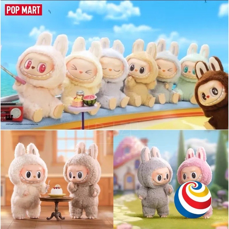 【ของแท้\จัดส่งทันที】 POP MART LABUBU The Monster Exciting Macaron,labubu macaron popmart778