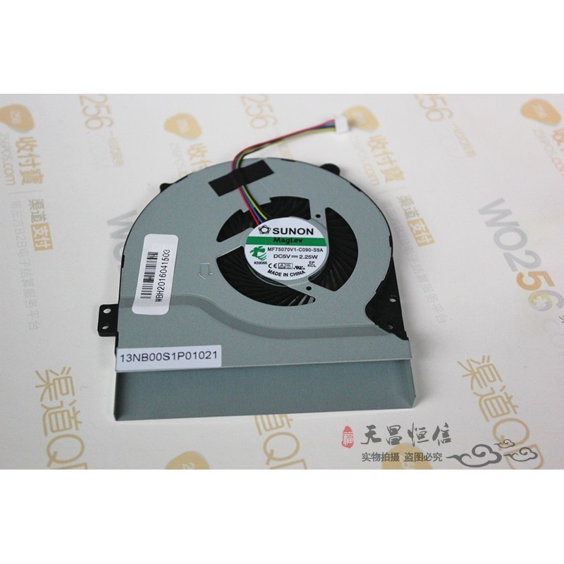 พัดลมระบายความร้อน CPU ใหม่สําหรับ ASUS X450V X550C X550V X450C A450C K552V A550V Y581 F450C F450L F