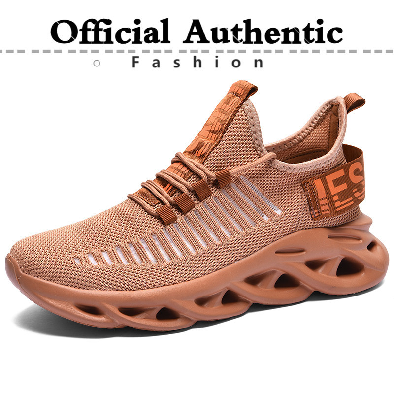 คุณภาพสูง [2024 hot sale] Men's and women's 28-48 size mesh sneakers Casual sneakers couple soft breathable non-slip shoes manufacturers direct sales