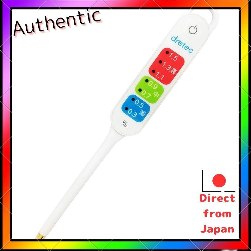 Dretec Health Salt Content Meter EN-900WT White