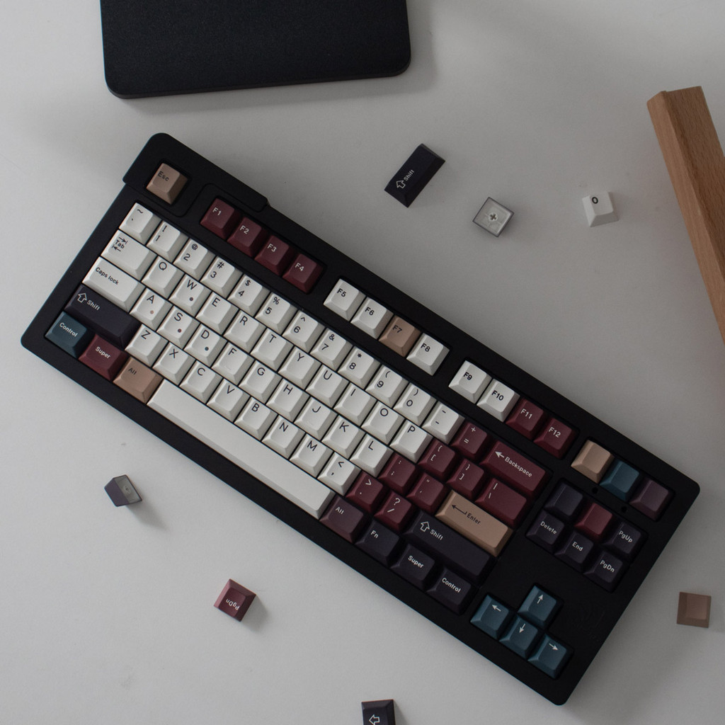 Mixed Light Keycaps PBT cherry Profile Dark/ bright Light DIY custom Keycaps ชุดสําหรับ MX Switches คีย์บอร์ดเครื่องกล