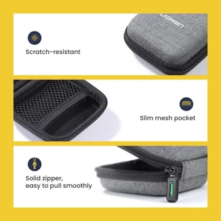 UGREEN รุ่น 70577 กระเป๋า Case Bag, กระเป๋าอเนกประสงค์ แบบแข็ง AirPods Wireless Earbuds Bluetooth