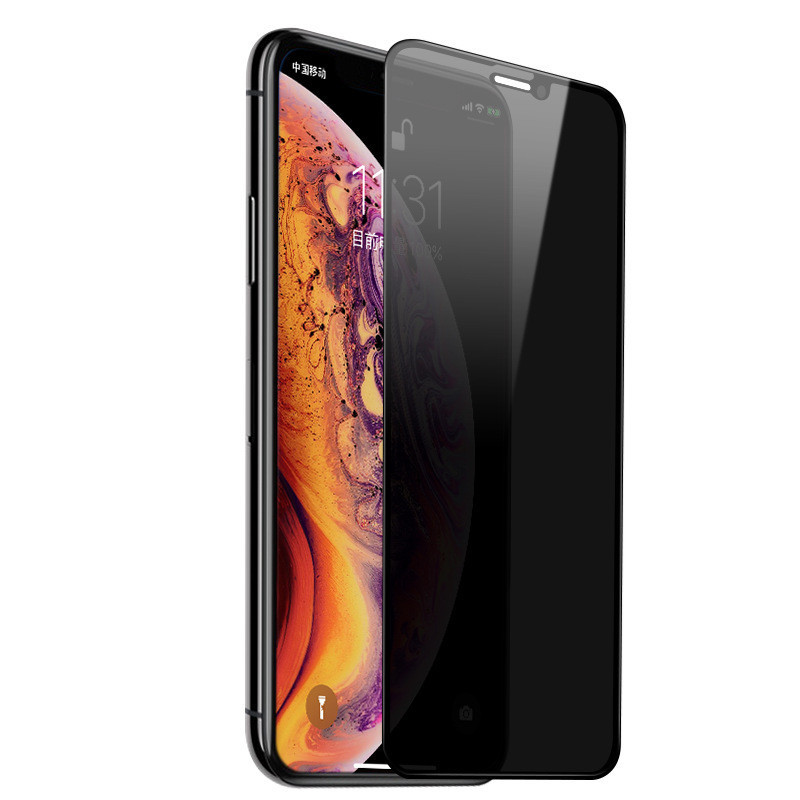 เหมาะสําหรับ 15 Anti Peeping Tempered Film IPhone 11 โทรศัพท์มือถือ 13 Anti Peeping Film 14 Pro ฟิล์มความละเอียดสูง