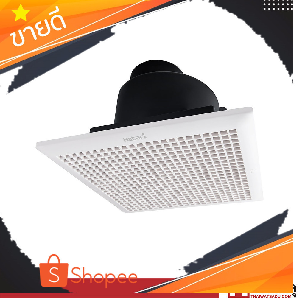 ลดจุกๆ พัดลมระบายอากาศติดเพดาน รุ่น VC10M1(D) ขนาด 4 นิ้ว สีขาว