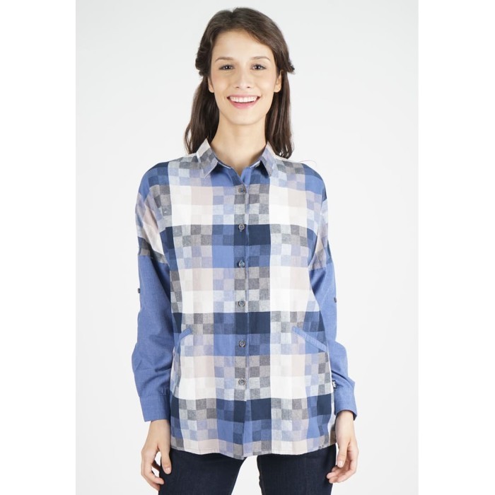 ลอย เสื้อเบลาส์แขนยาวผู้หญิง KC656