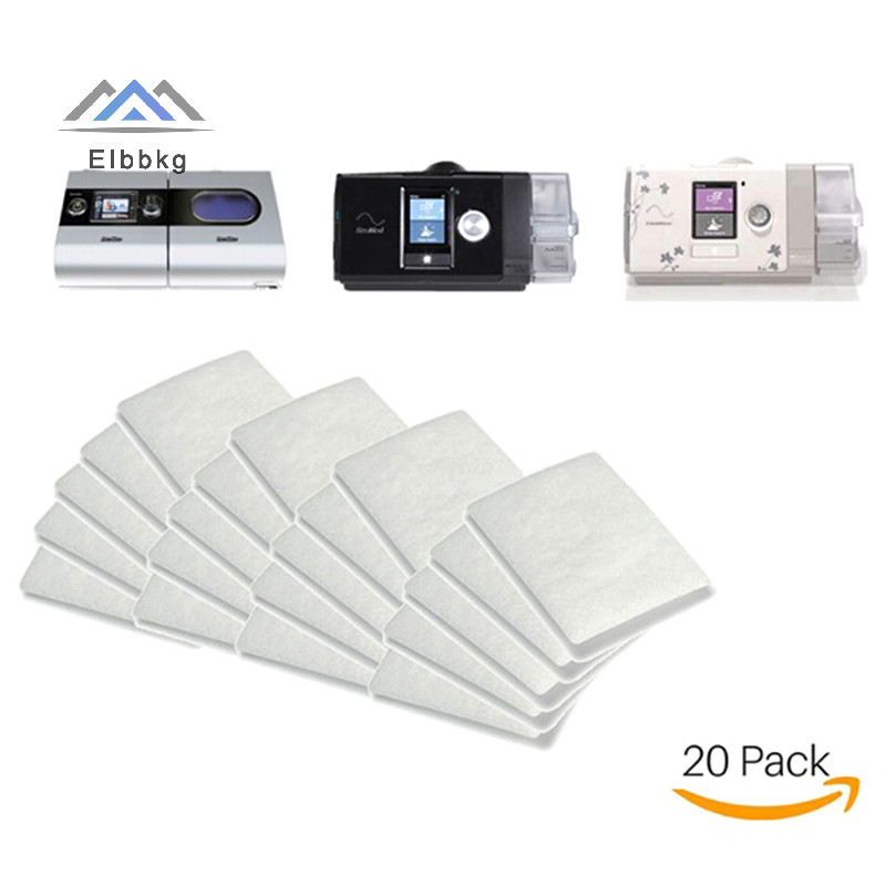 Eibbkg 20 ชิ้น S9/S10 cpap ตัวกรองทดแทนสากลแบบใช้แล้วทิ้งสําหรับ airsense resmed
 ลดราคา