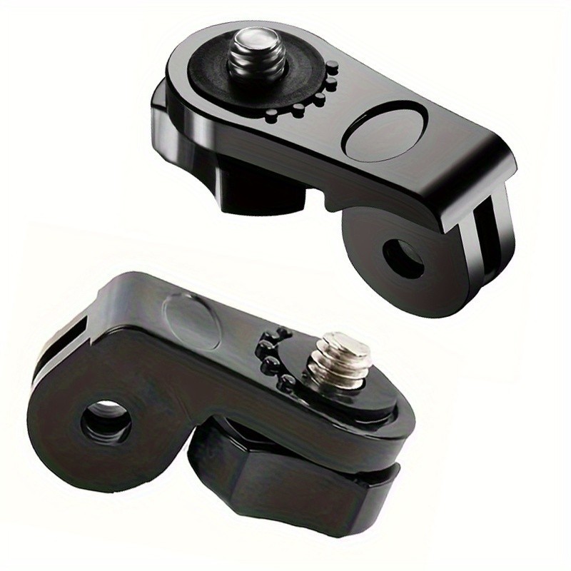 อะแดปเตอร์ Gopro สําหรับ Sony Action Cam 2 ชิ้น - เหมาะสําหรับความสามารถในการยึดสกรูขนาด 1/4 "สําหรับ Hdr As20, As30V, As15V, As200V, As300 - วัสดุ Abs ทนทาน