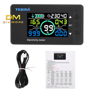 Diymore DC 7.5 ~ 100V แรงดันไฟฟ้าแอมป์มิเตอร์ Power Meter ไฟ…