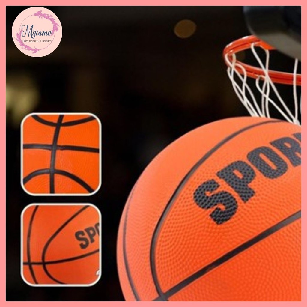 --MXM--ลูกบาส basketball เบอร์ 5/เบอร์ 7 ทำจากหนัง PU พร้อมส่ง #P-0001