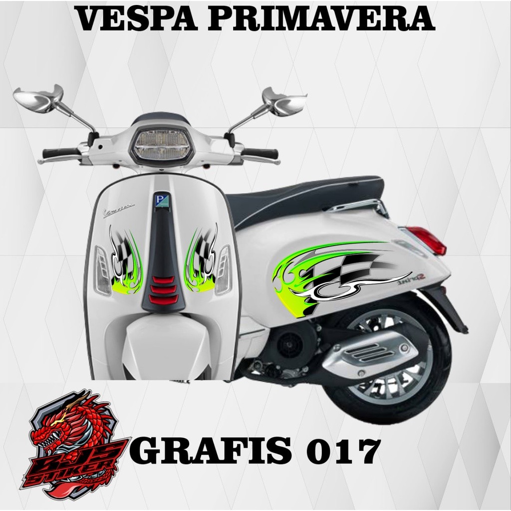 / สติ๊กเกอร์ VESPA / VESPA STRIPING / สติ๊กเกอร์ VESPA TRANSPARENT / VESPA LIST Vespa primavera / Ve