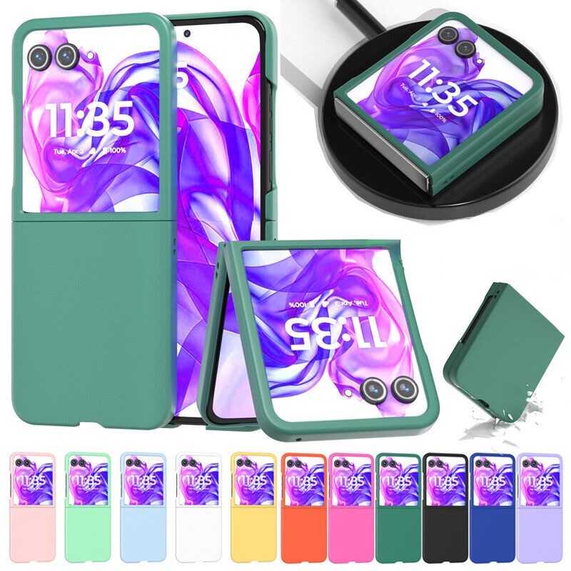 สําหรับ Motorola Razr 40 50 Ultra 5G Hard Shell PC เคสพลาสติกฝาครอบป้องกัน