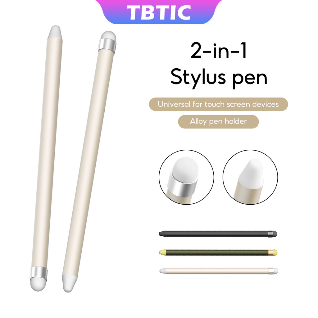 Tbtic ปากกาสไตลัสสากลสําหรับ iPad Matepad โทรศัพท์หน้าจอสัมผัสดินสอ Android