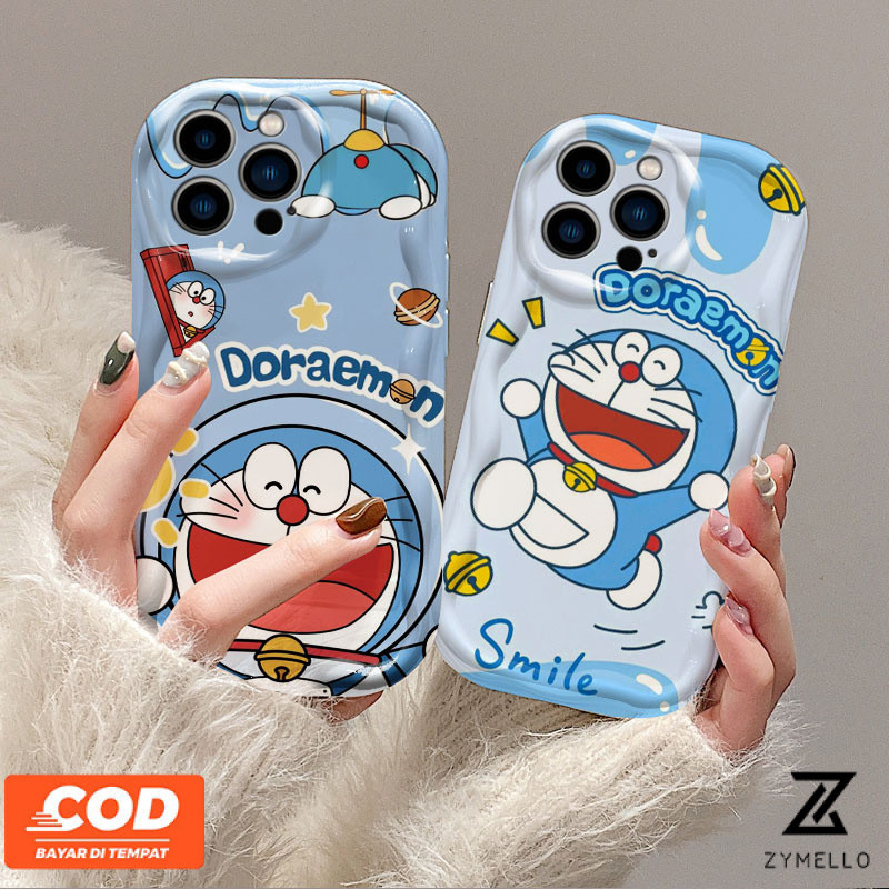 เคสโทรศัพท์realme C75 C65 C63 C67 C55 C53 C51 C30 C35 หมายเหตุ 50 Realme 10 Realme C21Y C25Y Realme C15 C25 5S 5I C2 Narzo 50A Primeเคสโทรศัพท์ TPU กันกระแทกลายการ์ตูนแมวสีฟ้าสุดน่ารัก