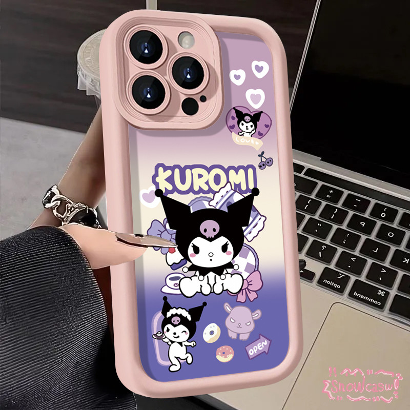 คูโลมิ ซอฟท์ สุดน่ารัก เคสOPPO A58 A17K A78 A18 A5 A38 A16 A7 A17 A5s A54 A15 A57 A12 A77 A53 A16K Reno 5F 4 8T