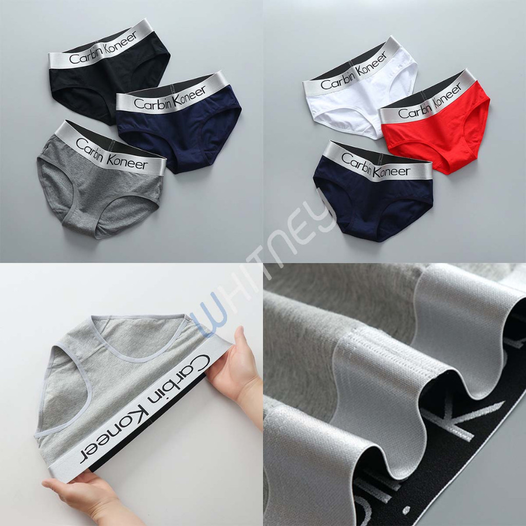 🔥กางเกงในทอม กางเกงในผู้หญิง Carbin Koneer ขอบเทป ไร้เป้า เนื้อผ้านุ่ม ✨ EUW5