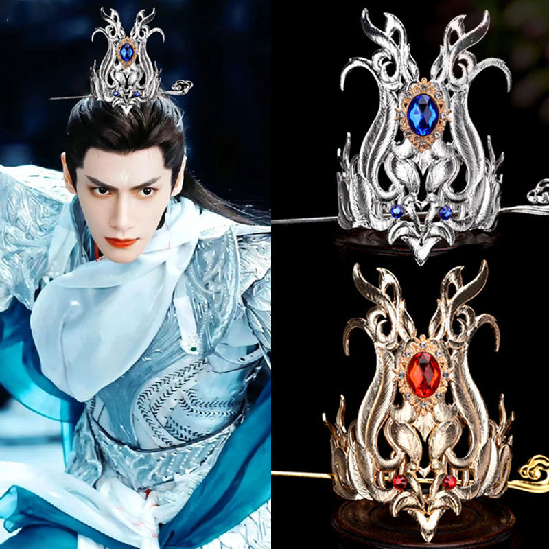 ประเทศจีนดั้งเดิมมงกุฎโลหะแฟชั่นการแสดงตก แต่งผม