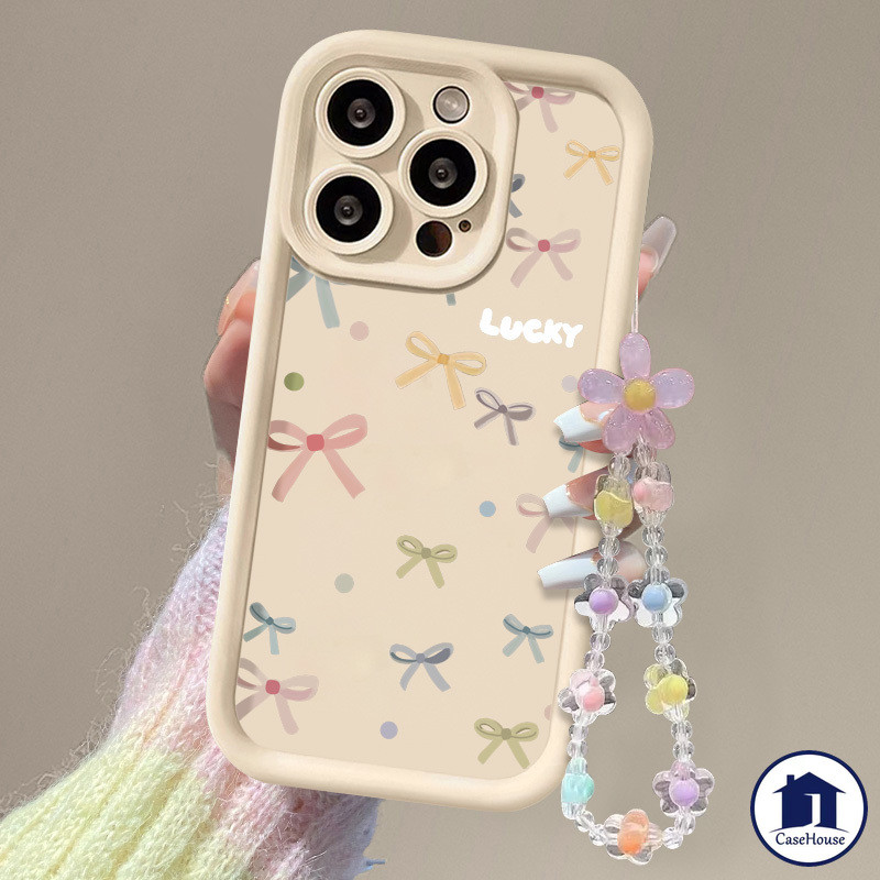 เคสนิ่มผูกโบว์เรียบง่ายเข้ากันได้กับ Samsung A05s A05 A15 A14 A54 A12 A32 A23 A24 A03s A02s A30s A04s A25 A03 A13 M12
