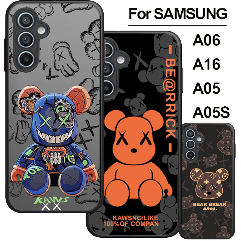 1-3วันได้ A06 A16 เคส ผิวด้าน ขอบสี กันกระแทก รุ่นใหม่ สำหรับ SAMSUNG Galaxy A06 A16 A05 A05S พร้อมส่ง JA