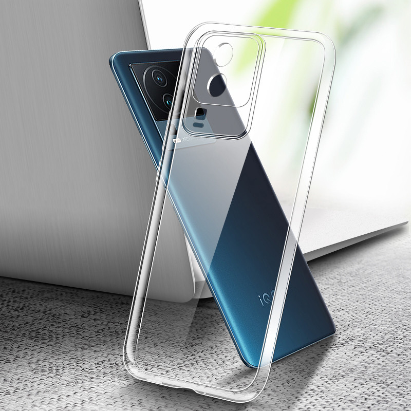 หรูหราโทรศัพท์มือถือสําหรับ VIVO iQOO Neo 7 6 5 Neo6 Neo5 SE Lite 5S 3 Neo7 Neo3 5G Soft Clear Silica Original บาง Funda