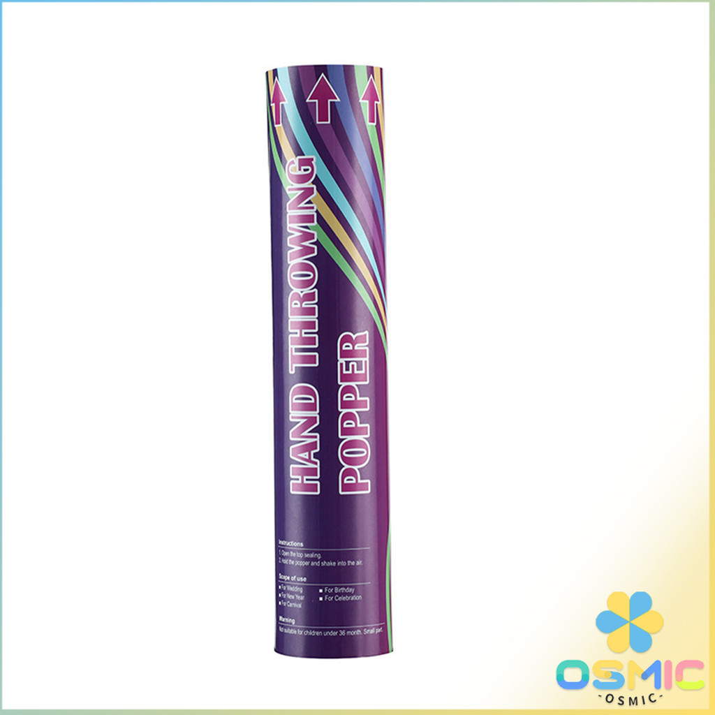 MIC พลุกระดาษ แบบโยน ริบบิ้นกระดาษ  ฉลองปาตี้  เทศกาล  Hand Throw Streamers - รูปที่ 7