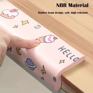 Wpsise โต๊ะขอบ Guard Strip, Window Sill Baby Safety Anti Collision เบาะ, เด็ก Thickend Self กาว NBR ผนังมุมป้องกันข้างเตียง