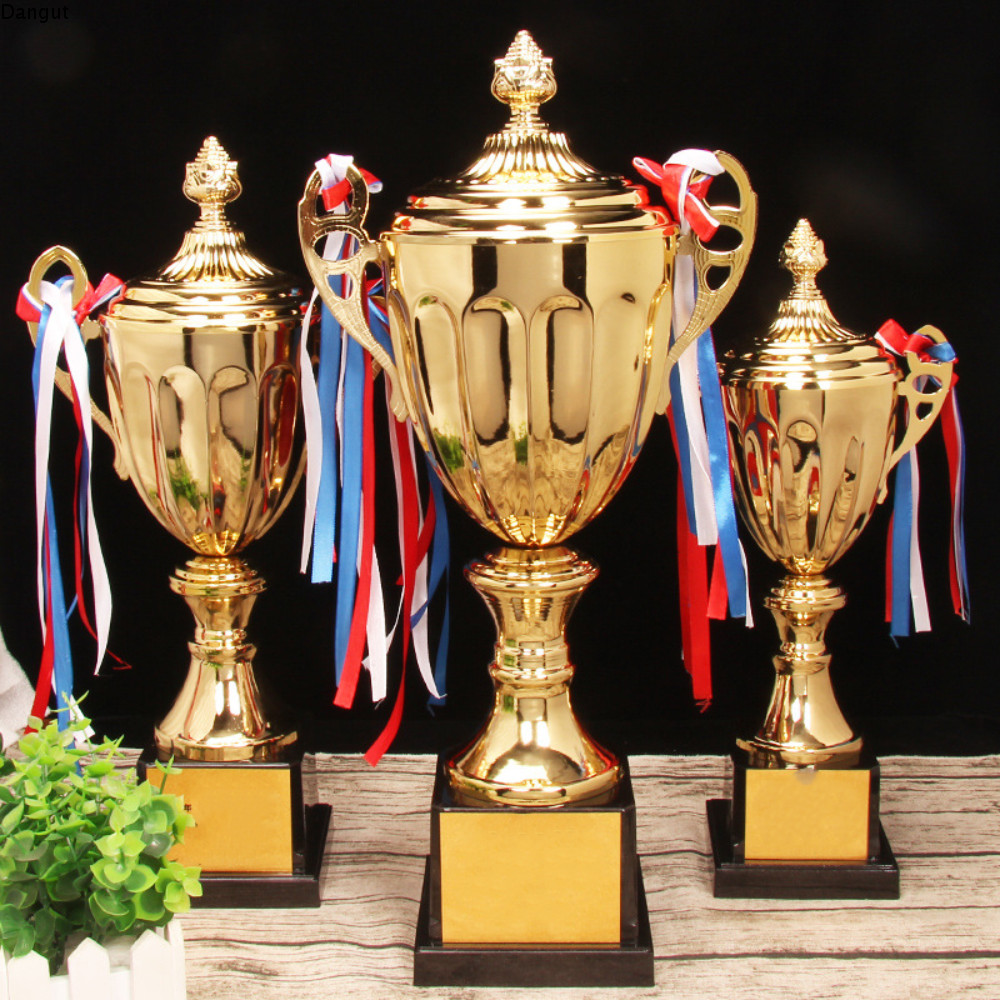 ดองตู ถ้วยทอง ถ้วยเล็กพร้อมฝาปิด เกมกีฬา โรงเรียน ทีม แชมป์ การแข่งขัน ถ้วยรางวัล ของเล่น