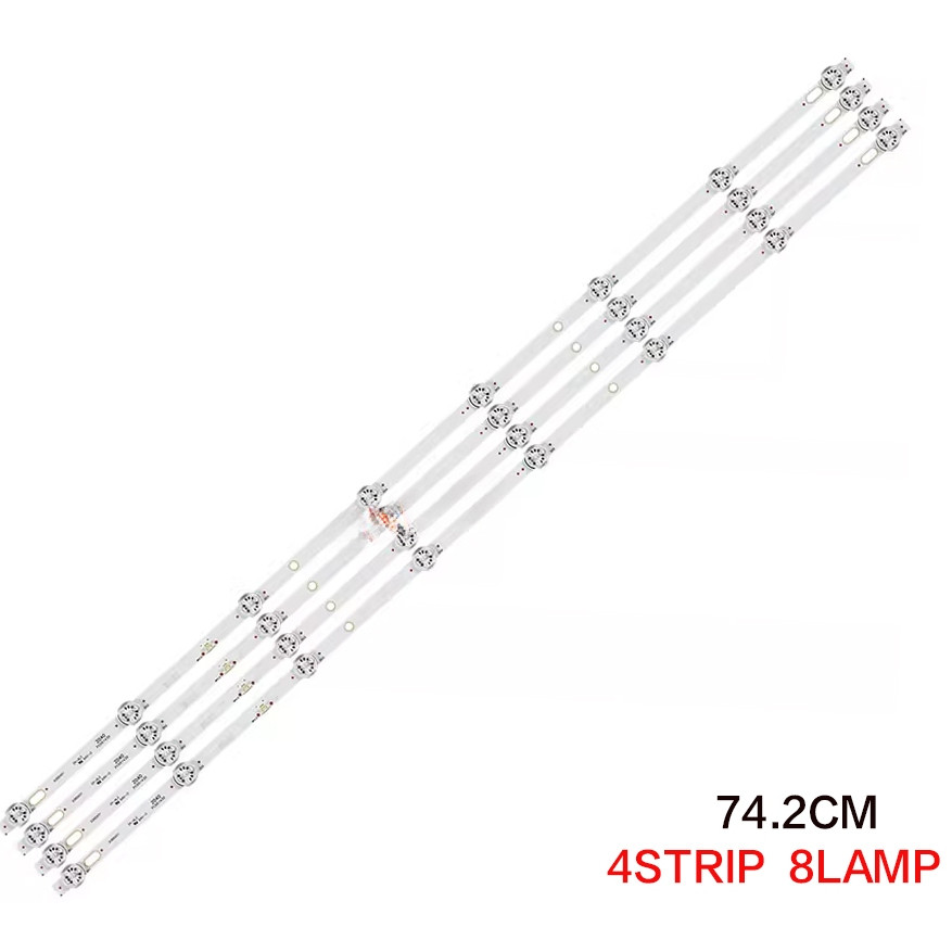 ไฟแบ็คไลท์ทีวี XL-D385-2835-8S1P-350MA24V 4x8 43-d385x012x-x03a LTV-4008 WB-40H8