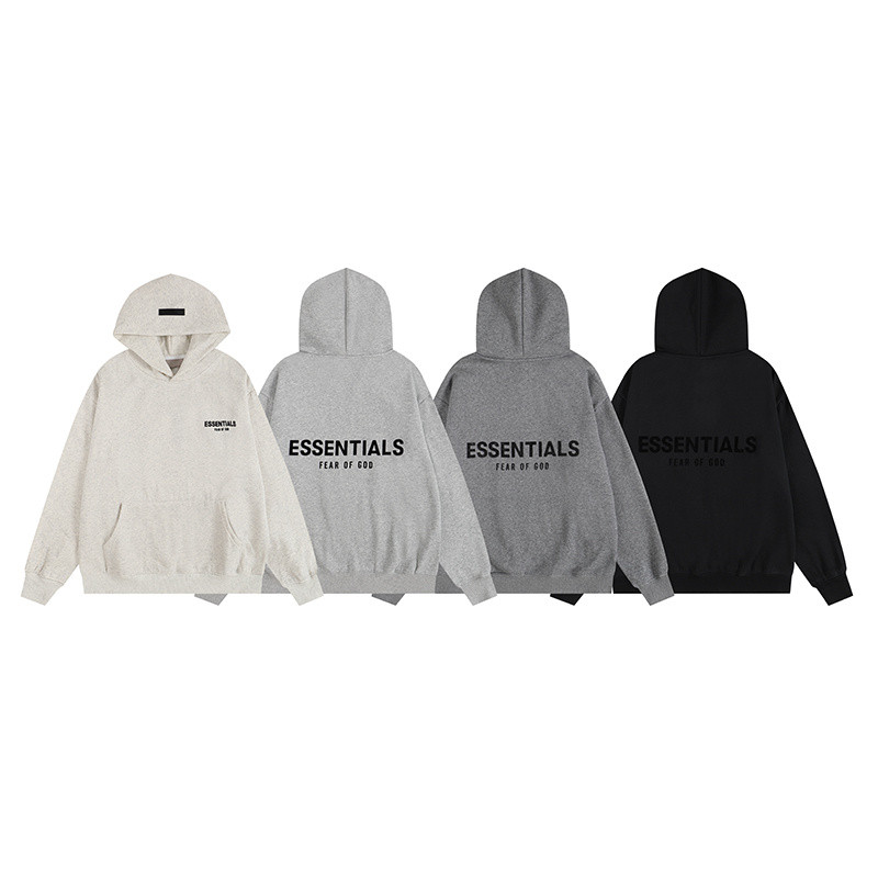 #H24 ขนาดใหญ่streetwearยอดนิยมแขนยาวflockedกราฟิกสไตล์ใหม่สีข้าวโอ๊ตplusขนาดhoodiesสําหรับชาย