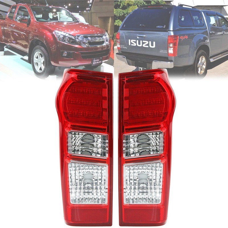 ไฟท้าย isuzu dmax ไฟท้าย led รถยนต์ ไฟท้ายรถยนต์ สําหรับ dmax 2012-2018 พร้อมหลอดไฟสายไฟ ไฟเลี้ยว le