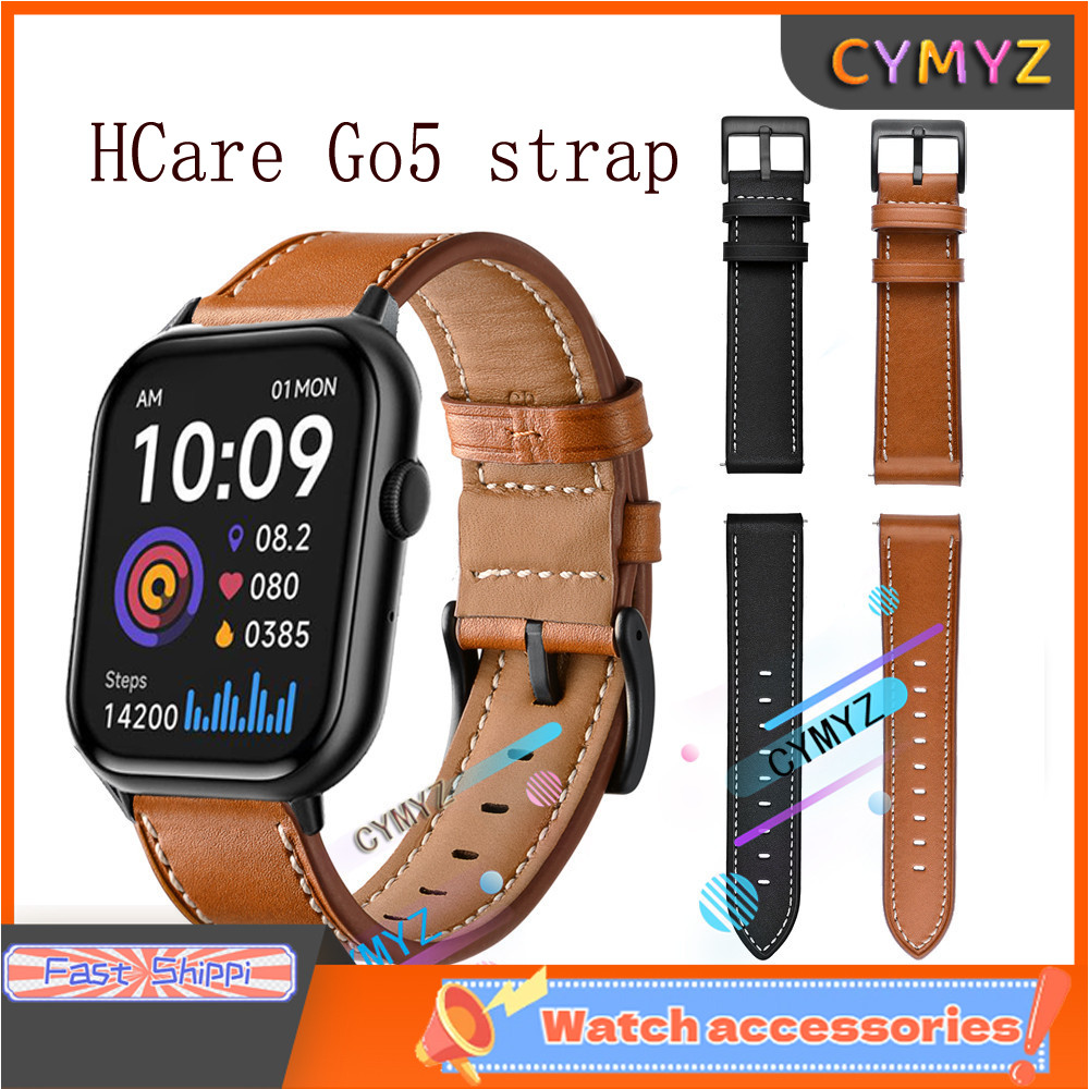 สาย HCare Go5 สายหนัง HCare Go 5 สายสมาร์ทวอทช์ สายรัดข้อมือแบบสปอร์ต