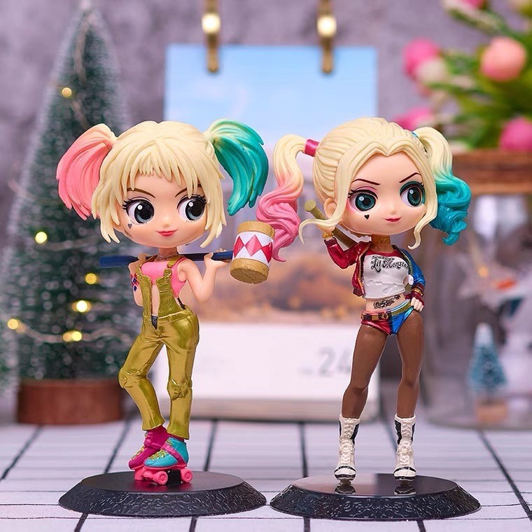 Harley Quinn Harley Quinn Clown Man โมเดลอะนิเมะทํามือของขวัญวันเกิดสองมิติแชสซีเครื่องประดับตกแต่ง