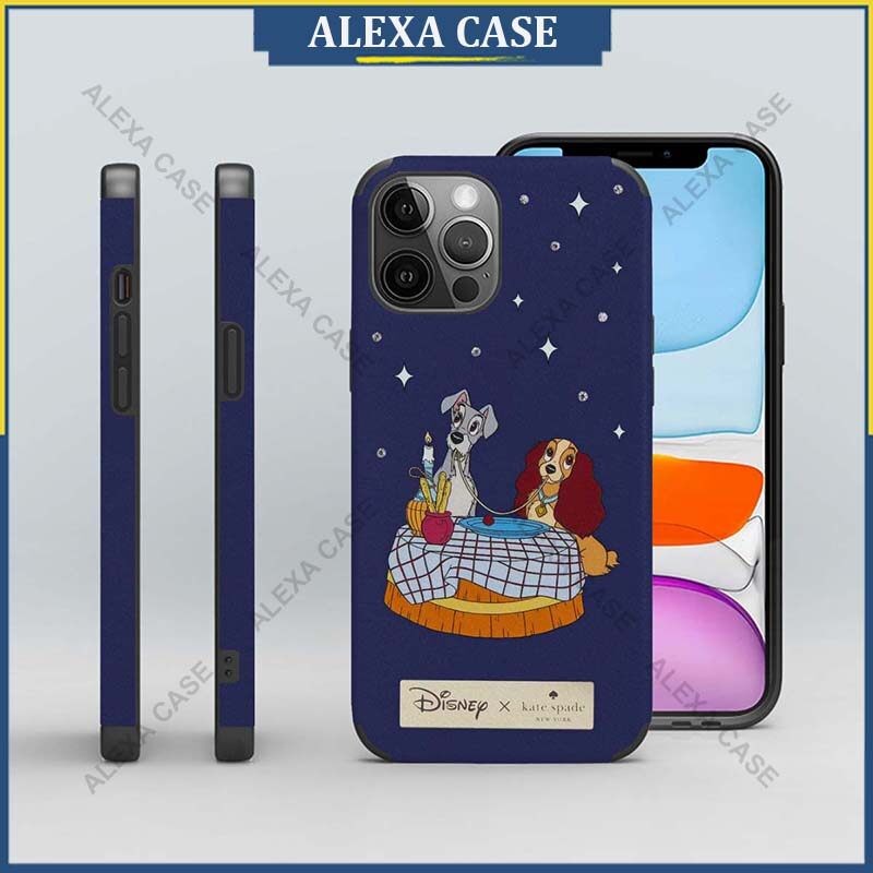 Kate Spade เคสโทรศัพท์สําหรับ iPhone 16 Pro Max / iPhone 15 Pro Max / iPhone 14 Pro Max / iPhone 13 Pro Max / XS Max / iPhone 8 Plus Anti-fall Lambskin เคสป้องกัน WHL5SO