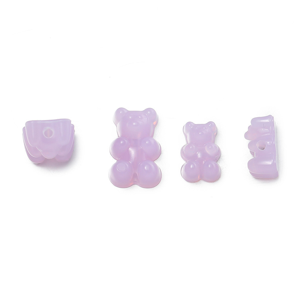St. kunkka 20 ชิ้นอะคริลิคหมีลูกปัดเยลลี่สีหมีลูกปัดสําหรับ DIY สร้อยข้อมือสร้อยคอทํา ราคา ถูกที่สุด ดีลบีเคเค แกลเลอรีภาพที่ 5