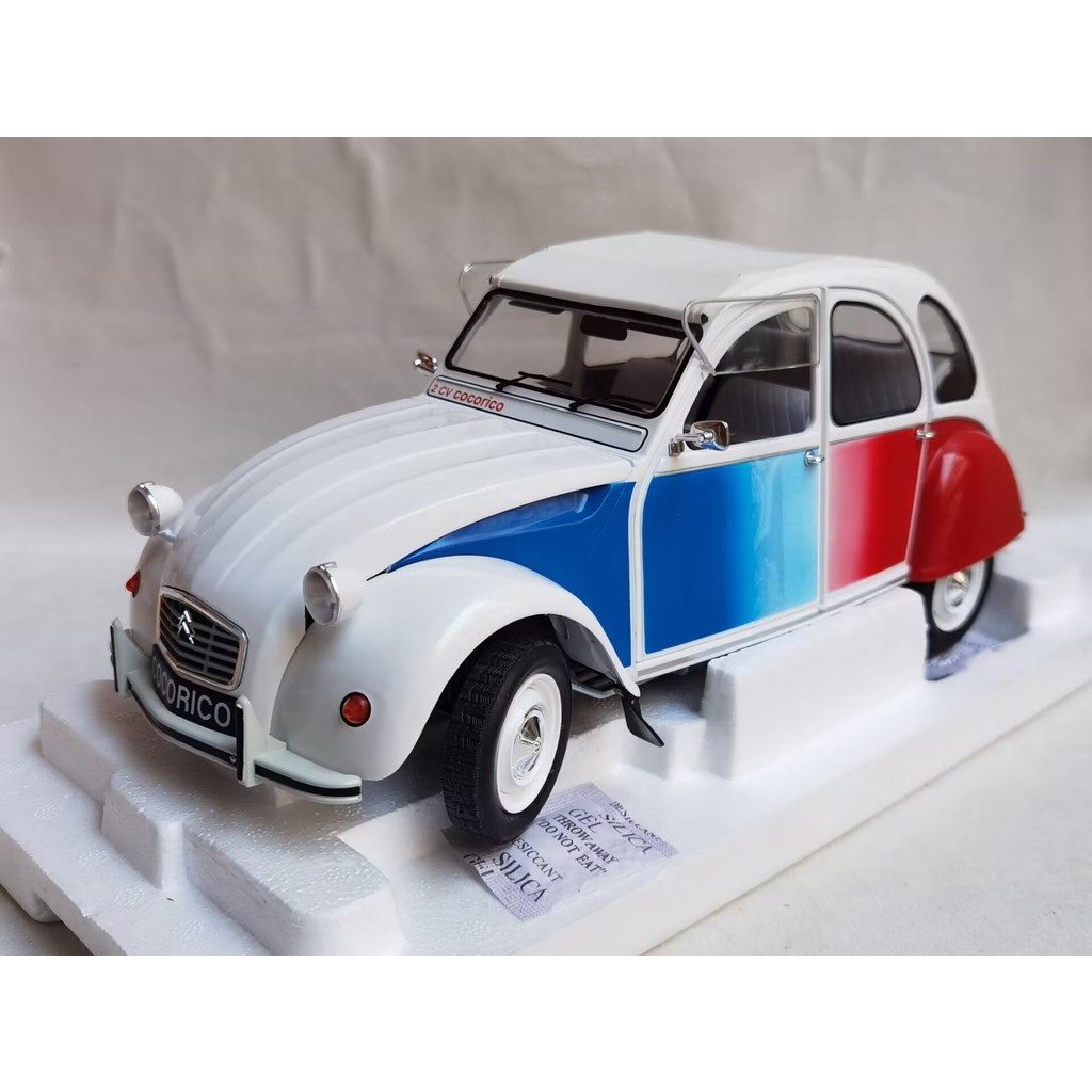 1/12 CITROEN 2CV COCORICO 1986 CITROEN Van Model Alloy Out of Print Car Model-
