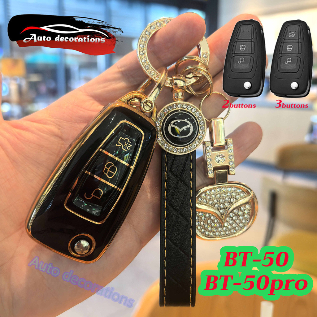 เคสกุญแจรถ Mazda BT-50 BT-50 BT-50pro ปลอกกุญแจ Mazda กุญแจพับ พวงกุญแจ Mazda