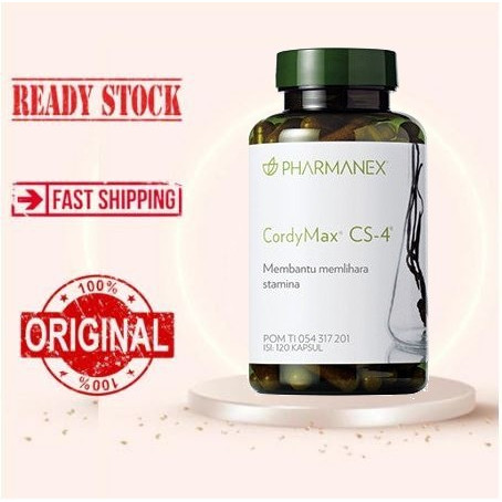 *AUTHENTIC* ใหม่ Nu Skin Ageloc Pharmanex CordyMax Cs-4 Cs4 (120 แคปซูล)-