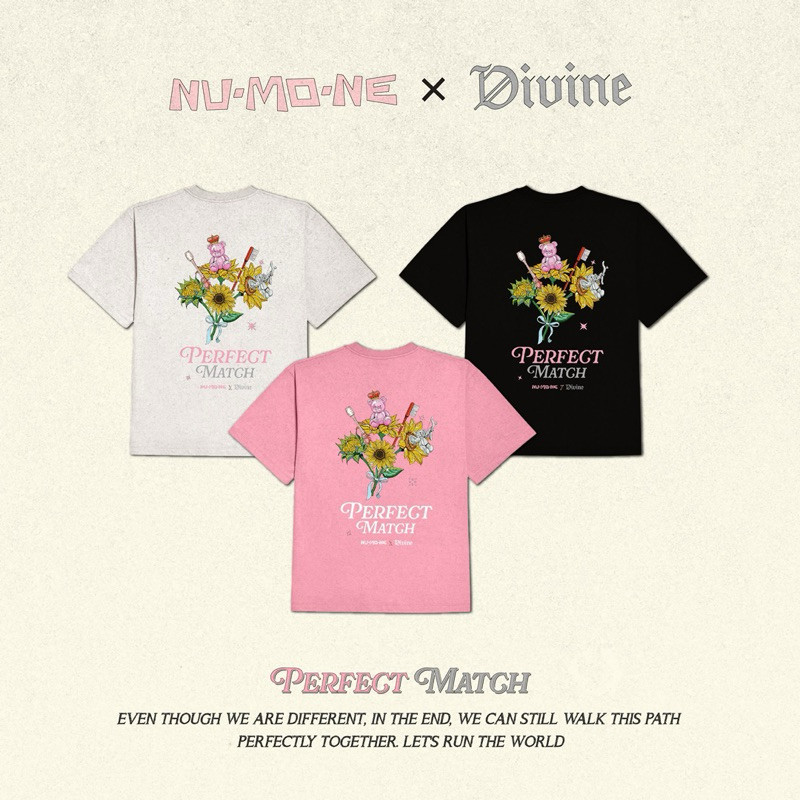 7 การจัดส่งที่รวดเร็ว pre order/ผ่อนได้ - ใช้โค้ดส่วนได้ เสื้อ numone x divine perfect match เจมีไนน์โฟร์ท geminifourth