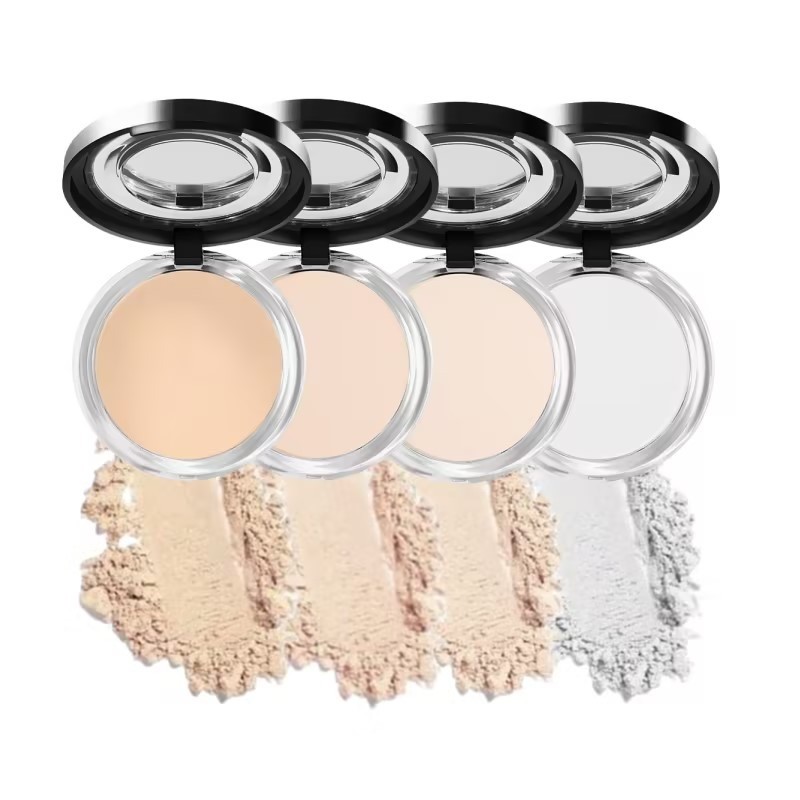 แป้งเคลือบควบคุมความมัน 4 สี แป้งเซ็ตเมจิก คุมมันซุปเปอร์ การตั้งค่ายาวนาน แป้งฝุ่นแต่งหน้าหน้ากันน้ํา สร้างผิวไร้ที่ติ