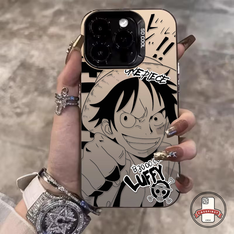 การ์ตูนชิ้นเดียวน่ารักมีความสุขเคสสำหรับ OPPO A16 A17 A18 A77s A15 A57 A74 A78 A38 A55 A53 A76 A77 A58 A77s A17K