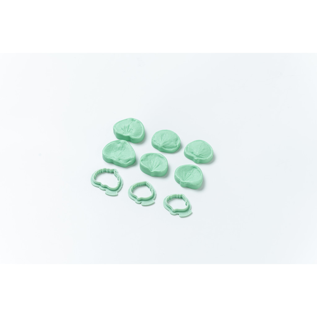 9pcs ไฮเดรนเยียดอกไม้ Fondant Mould ชุดกลีบหลอดเลือดดําซิลิโคน Mould เครื่องตัดพลาสติก DIY Sugarcraft,Clay ดอกไม้ Fondant ชุดสําหรับเค้กตกแต่งมือหัตถกรรม - รูปที่ 3