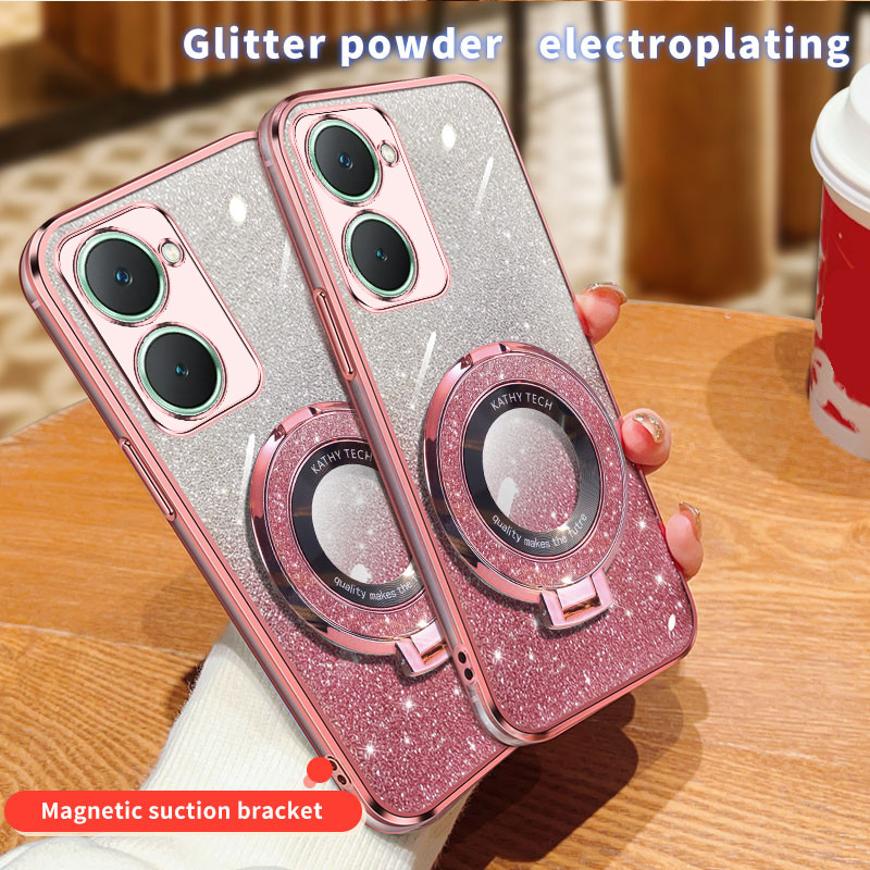 สําหรับ Vivo Y28S 5G Y18 Y03 Y03T กรณีกันกระแทก Electroplated TPU เคสโทรศัพท์สําหรับ Vivo Y03T กรณีป