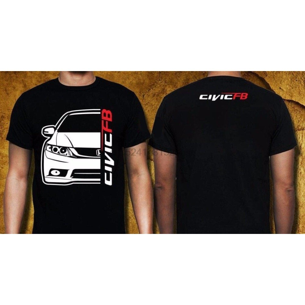 ปกติ [S-5XL] เสื้อยืดแขนสั้น พิมพ์ลาย Civic Fb Car Fans สไตล์คลาสสิก ไม่ซ้ําใคร สําหรับผู้ชาย 463625