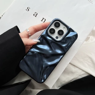 ริ้วรอยด้านสี่สีเหมาะสําหรับเคสโทรศัพท์ IPhone 17 ProMax 17 Air 16 Pro, Apple 15 Premium Soft Case 14/13/12/11