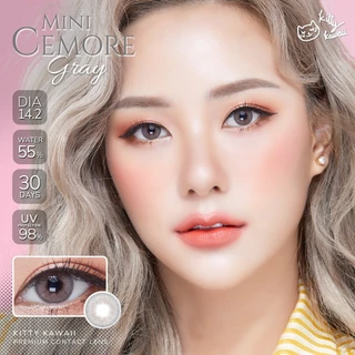 คอนแทคเลนส์[มินิ] Mini Cemore Brown / Gray (Kitty Kawaii) ☁️ มี อย.ไทย