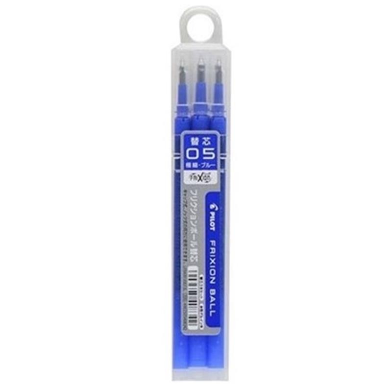 PILOT ไส้ปากกาลบได้ 0.5 มม. หมึกสีน้ำเงิน รุ่น FRIXION LFBKRF30EF3L