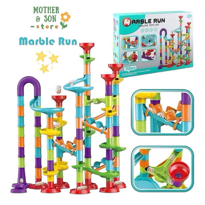 MooShi - ตัวต่อรางบอล Marble Run Toy